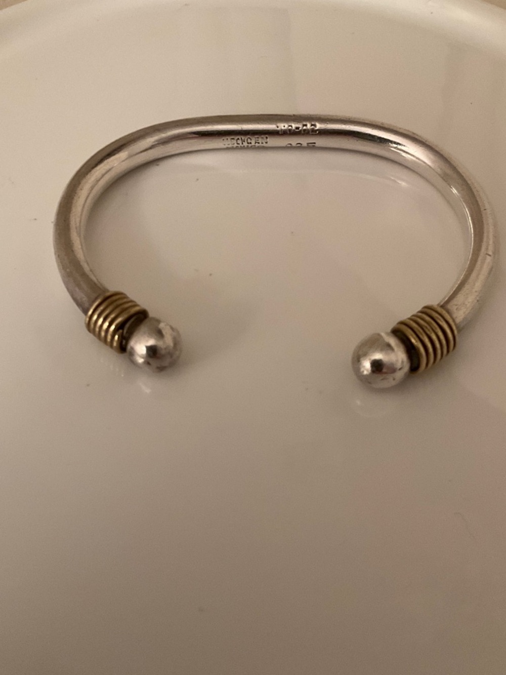 Sterling Silver Open Cuff Bracelet